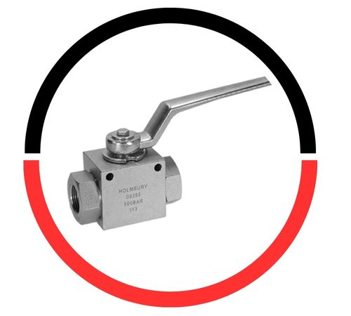 CF3M 3 Way Hydraulic Ball Valve