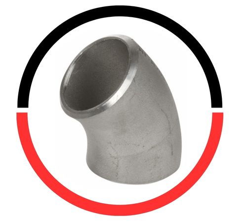 Stainless Steel 45 Degree Elbow