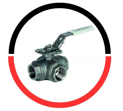 Super Duplex 3 Way Ball Valve